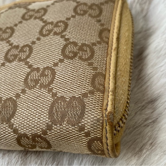 Authentic Gucci GG Monogram Zip Around Wallet - Picture 7 of 15